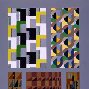 Art Deco style designs, from Relais, c. 1920-30 (colour litho)