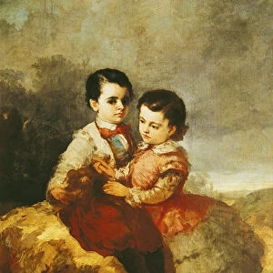The Artists Children (oil on canvas)