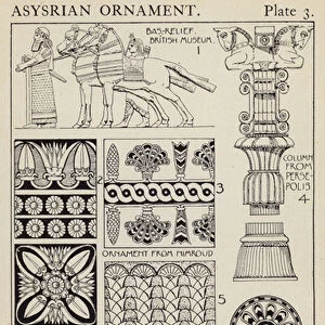 Asysrian Ornament (litho)