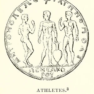 Athletes (engraving)