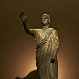 Aule Metele, L Arringatore, The Orator (bronze)