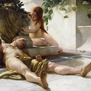 After the Bacchanal, 1898 (oil on canvas)