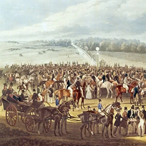 The Betting Post, Epsom, 1830