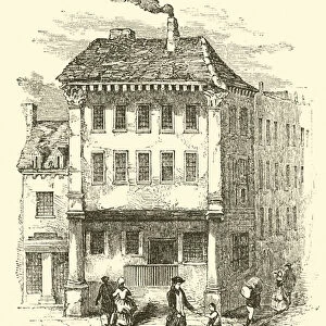 Birthplace of Dr Johnson (engraving)