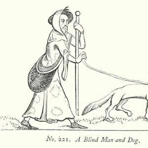 A Blind Man and Dog (engraving)