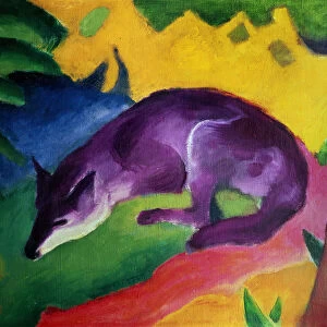 Blue Fox, 1911 (oil on canvas)