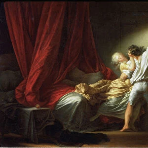 The Bolt (or the Lock) - oil on canvas, 1777