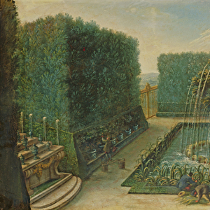 The Bosquet du Marais, early eighteenth century (oil on canvas)