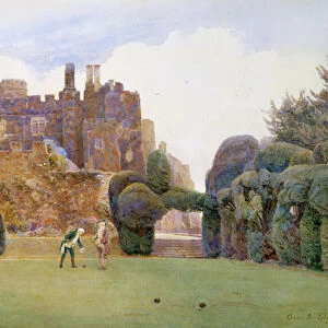 The Bowling Green, Berkeley Castle, Gloucestershire