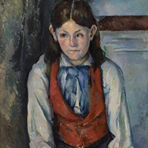 Boy in a Red Vest, 1888-90 (oil on canvas)