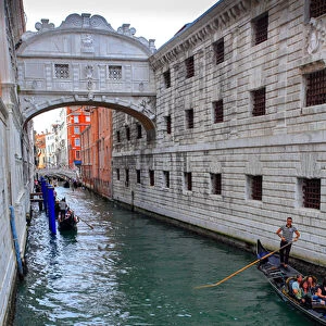 The Bridge of Sighs. Venice