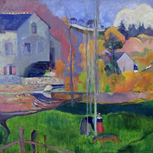 Brittany Landscape: the David Mill, 1894 (oil on canvas)