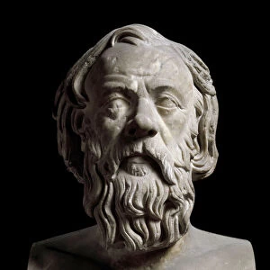 Bust of Socrates (marble sculpture)