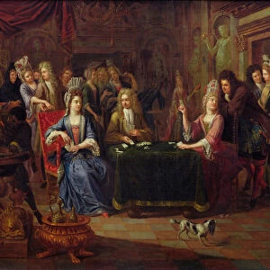 The Card Players, 1699 (oil on canvas)