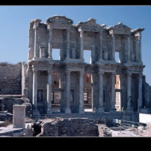 Celsus Library, built in AD 135 (photo)