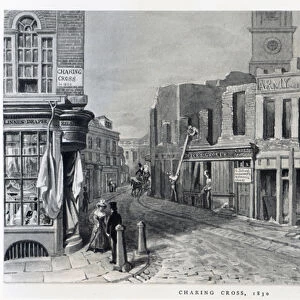 Charing Cross, 1830 (w / c on paper)