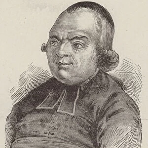 Charles Michel, Abbe de l Epee (engraving)