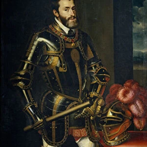 Charles V of Spain, 1605 (oil on canvas)