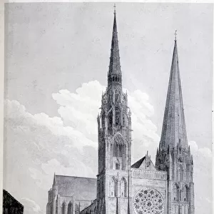 Chartres Cathedral (engraving)