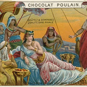 Chocolat Poulain trade card (chromolitho)