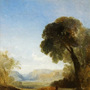 Clifton from Ashton Fields (oil on canvas)