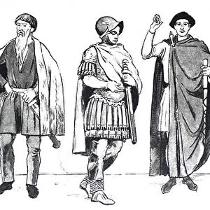 Clothing, Fashion in Europe, Middle Ages 3rd -10th century