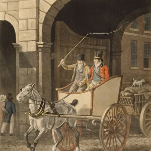Coaching, or The Mail Guard, engraved by Matthew Dubourg (fl. 1786-1838) 1825 (aquatint)