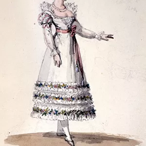 Costume design for Susanna, from The Marriage of Figaro