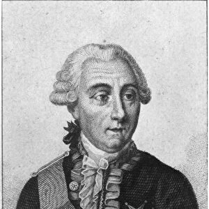 Count Louis de Marbeuf (1712-86) 1829 (b / w photo)