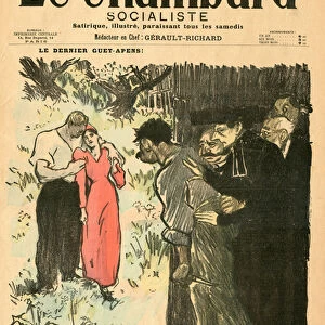 Cover of "Le Chambard socialiste", Satirique en Couleurs