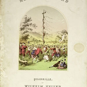Front cover of the music cover for Merry England