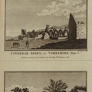 Coverham Abbey, in Yorkshire (engraving)