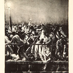 The Crowd, 1923 (litho)