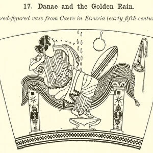 Danae and the Golden Rain (engraving)