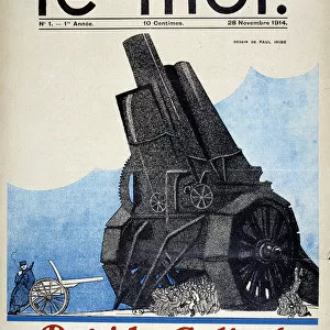 David and Goliath: comparison between French and German artillery - By Paul Iribe