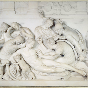 The Death of Germanicus, c. 1774 (marble)