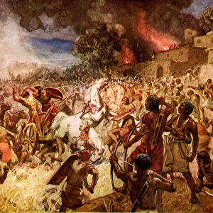 The death of King Josiah at Megiddo - Bible