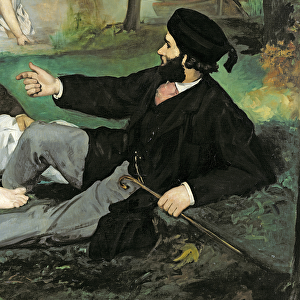 Dejeuner sur l Herbe, 1863 (oil on canvas) (see also 65761) (detail of 2310)