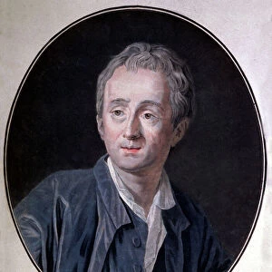 Denis Diderot, 18th century (engraving)