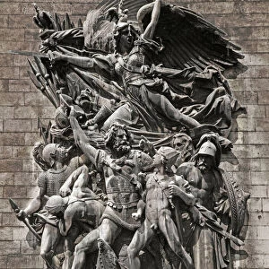 Depart of the Volunteers of 1792 or La Marseillaise (stone relief, 1833-1836)