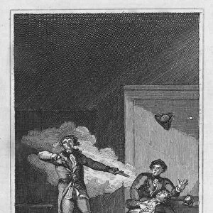 Desperate conduct of Stirn (engraving)