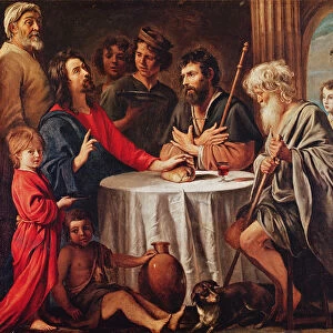 The Disciples at Emmaus (oil on canvas)