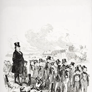 Doctor Blimbers young gentlemen as they appeared when enjoying themselves, illustration