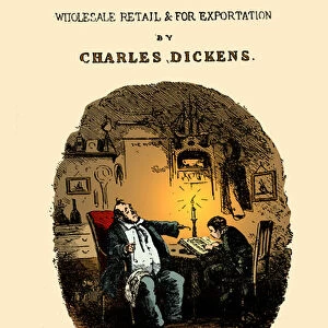 Dombey & Son by Charles Dickens. Title page