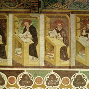 Four Dominican Monks at their Desks, from the cycle of
