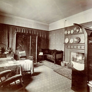 Drawing room, Kelmscott House, London, 1896 (photo)
