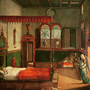 Dream of St. Ursula, 1495 (tempera on canvas) (see 156167 for detail)