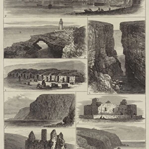 The Duke of Edinburghs Visit to the Shetland Isles (engraving)