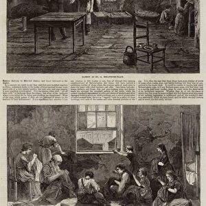 The Dwellings of the Poor in Bethnal-Green (engraving)