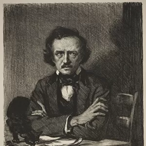 Edgar Allan Poe (litho)